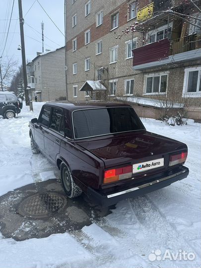 ВАЗ 2107 1.5 МТ, 2007, 87 000 км