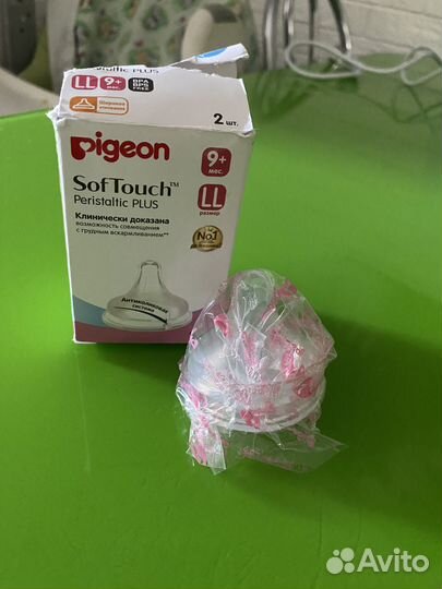 Соска pigeon 3 +