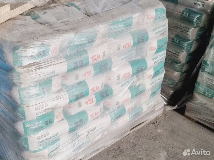 Клей для плитки сильной фиксации Тим №35, 25 кг