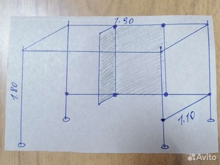 Разборная примерочная