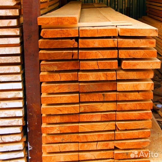 Доска из сосны 50х200х6000мм, гарантия качества