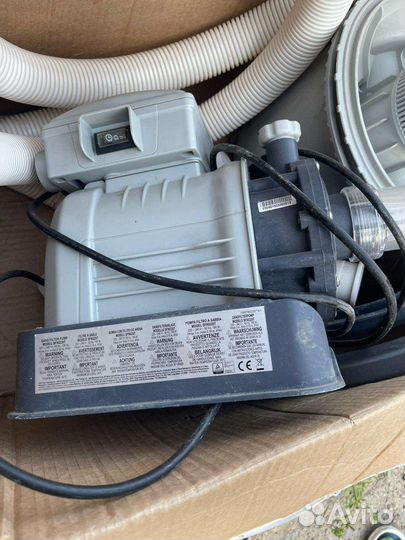 Каркасный бассейн б/у