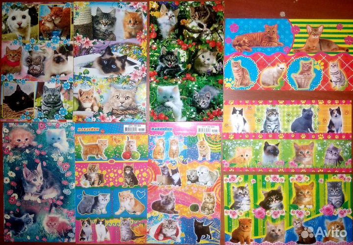 Наклейки с животными