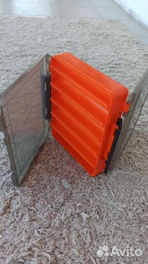 Бокс коробка двухсторонняя для воблеров