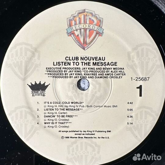 Club Nouveau – Listen To The Message (США 1988г.)