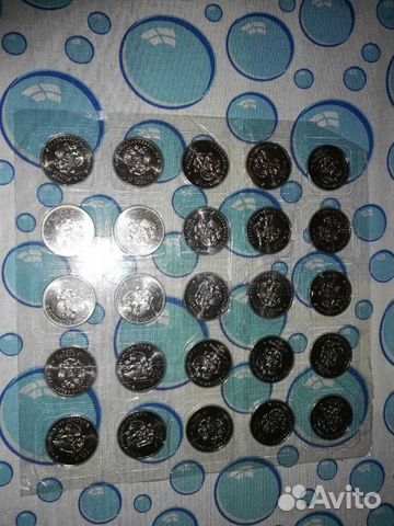 Олимпийские монеты лучик и снежинка