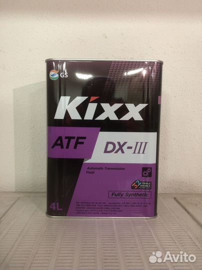 Масло трансмиссионное Kixx ATF DX-III 5л