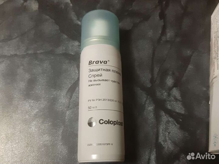 Защитная пленка спрей для стомы Brava