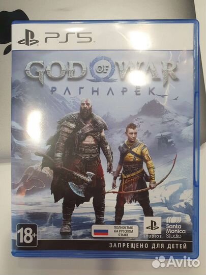 Игра God of War Рагнарек PS5