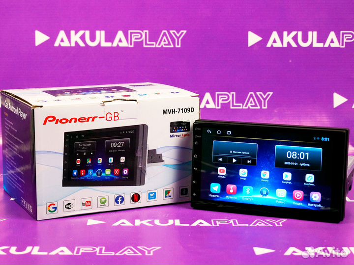 Магнитола Pioneer Android