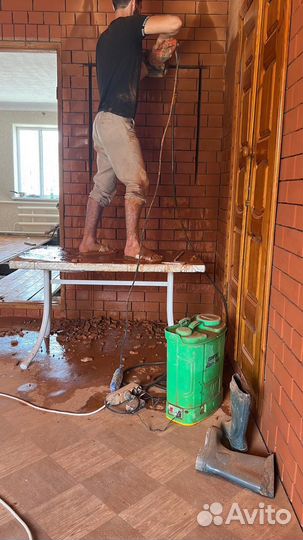 Алмазная резка стен проемов Алмазное бурение стен