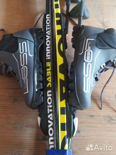 Лыжи беговые для школьников (полный комплект)