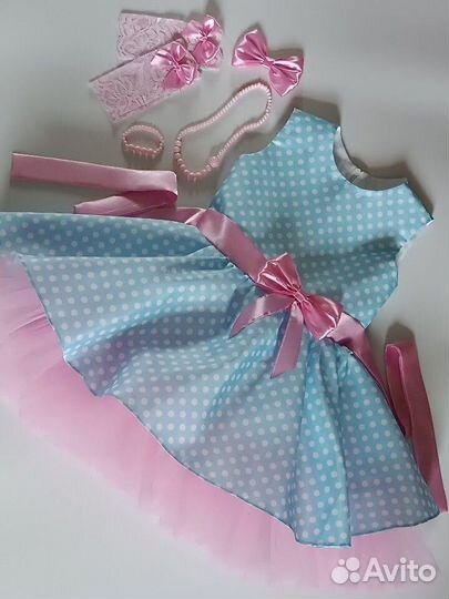 Платье для девочки стиляги