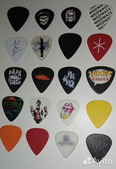 Медиаторы для гитары (guitar pics)