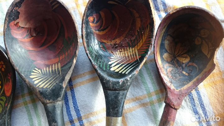 Деревянные ложки(хохлома)