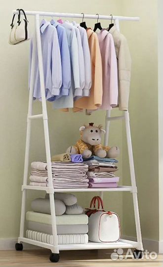 Вешалка напольная рейл