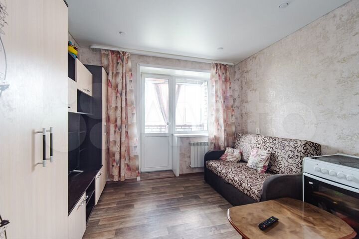 Квартира-студия, 17,6 м², 1/3 эт.