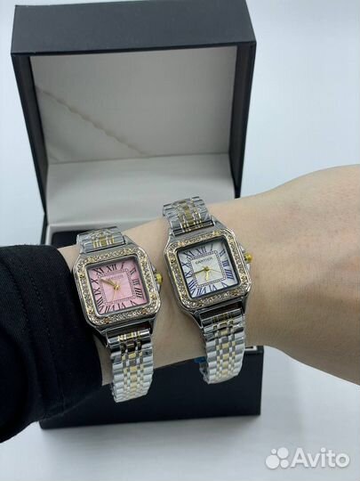 Часы Cartier женские Бюджетный Люкс