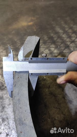 Накладка тормозная (190х140х 21) ремонтная камаз