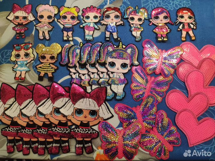 Нашивка заплатка для одежды Лол