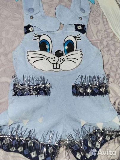 Костюм зайчика на 2-3 года