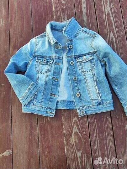Джинсовая куртка, пиджак для девочки, Zara, 116 р