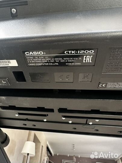 Синтезатор casio