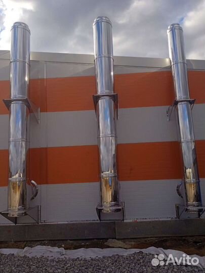 Дымаход нержавейка для газовых катлов, каминов