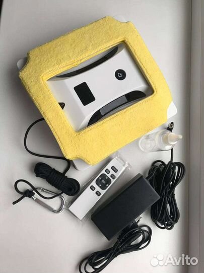 Квадратный робот мойщик окон с функцией распыления