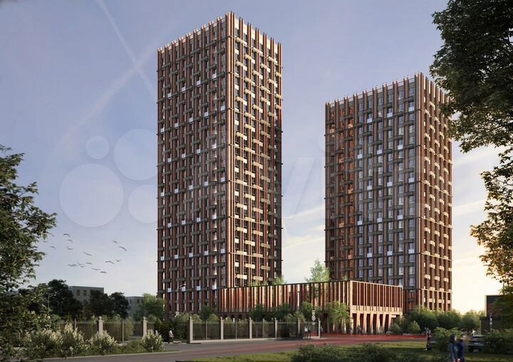 2-к. апартаменты, 66,2 м², 16/25 эт.