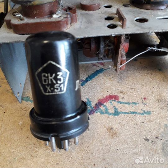 Радиоприемник ламповый рекорд