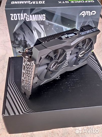 Видеокарта GTX 1660 super zotac gaming