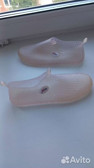 Аквашузы, коралловые тапочки, 35 размер