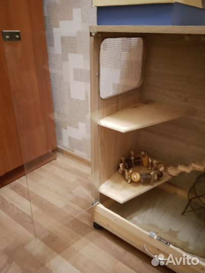 Витрина для дегу, шиншиллы