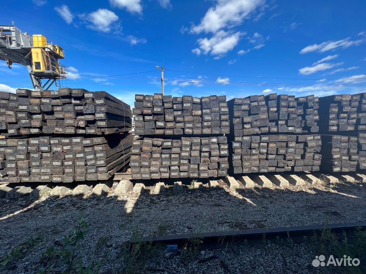 Шпалы деревянные б/у 1-го сорта и новые