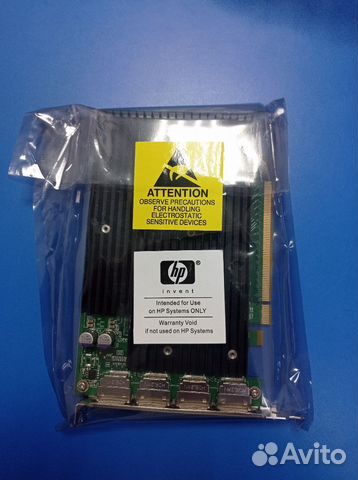 Новый HP Quadro NVS 450 480Mhz PCI-E 2.0 512Mb 140