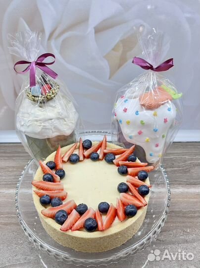 Чизкейк киндер домашний на заказ, торт на заказ