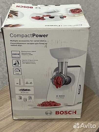 Мясорубка электрическая bosch MFW 3540