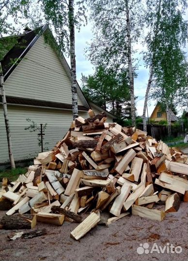 Дрова в укладку любого объема Ольховые в Ленобласт