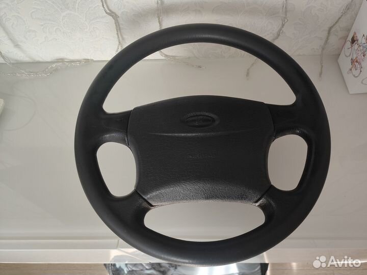 Руль с подушкой безопасности на Приору