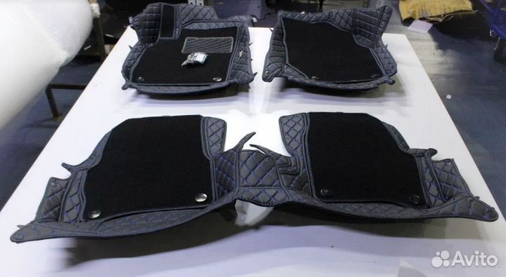 Коврики 3д/3d из экокожи