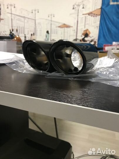 Насадки глушителя черные BMW 3 G20 4 G22