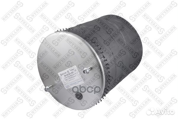 Пневмоподушка со стак.2шп.M12.1отв-шт.M22 низ: