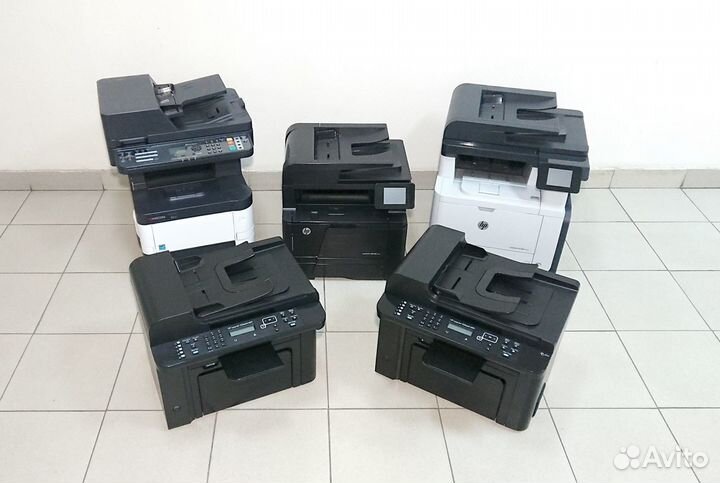 Мфу HP, Мфу Kyocera. Отличное состояние. Гарантия