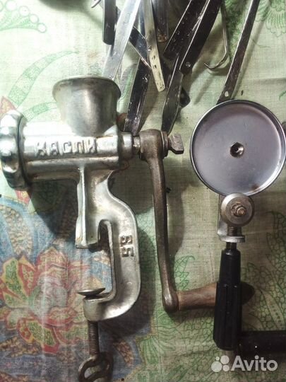 Мясорубка ручная СССР касли