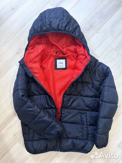 Куртка демисезонная на мальчика 128 134