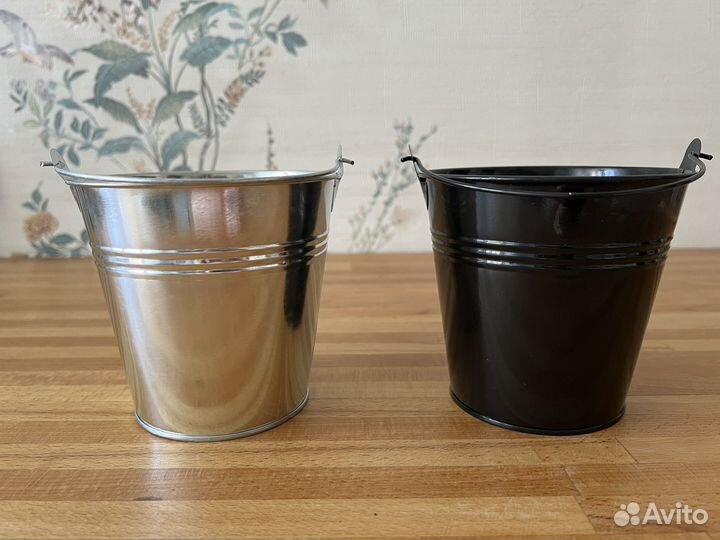 Ведерки оцинкованные 13см