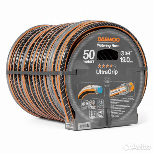Шланг для полива daewoo UltraGrip DWH 5137 50м 19м