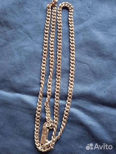 Серебряная цепь мужская 925