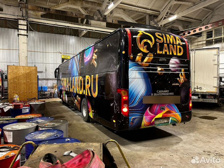 Оклейка авто, брендирование